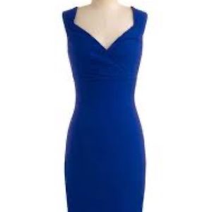 ModCloth RockSteady dress sapphire rockabilly 4x